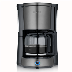 Severin, 1000 W, 1.25 L, dark grey - Filter coffee machine KA9340