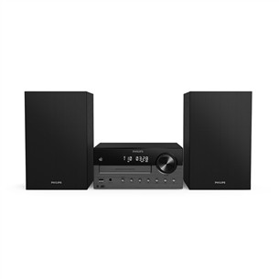 Philips TAM4505M2 Micro Music System, 2.0, juodas - Muzikinis centras