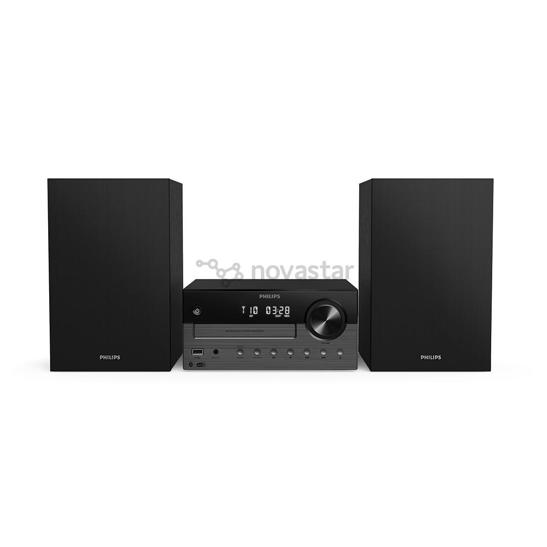 Philips TAM4505M2 Micro Music System, 2.0, черный - Музыкальный центр