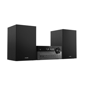 Philips TAM4505M2 Micro Music System, 2.0, черный - Музыкальный центр
