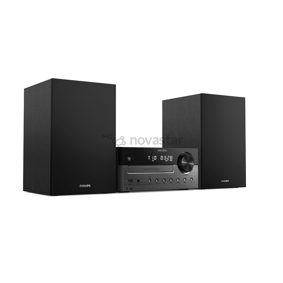 Philips TAM4505M2 Micro Music System, 2.0, juodas - Muzikinis centras