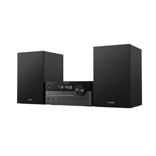 Philips TAM4505M2 Micro Music System, 2.0, черный - Музыкальный центр