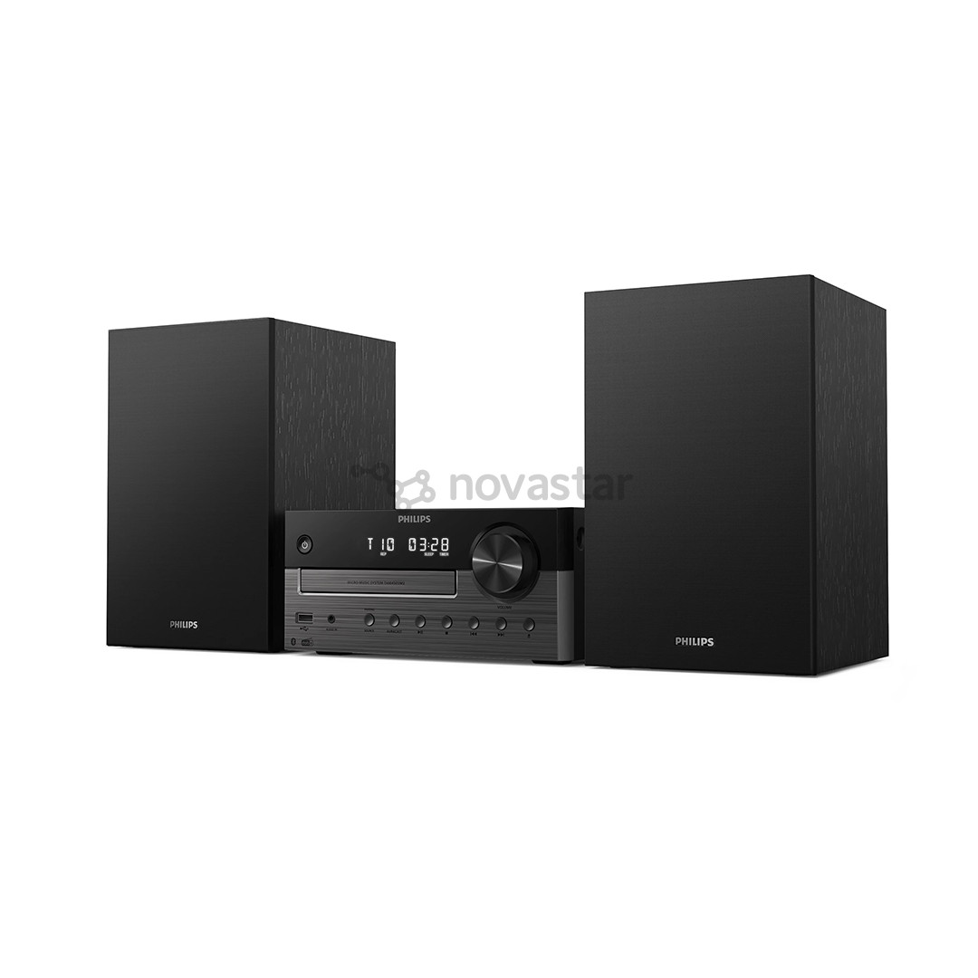 Philips TAM4505M2 Micro Music System, 2.0, juodas - Muzikinis centras