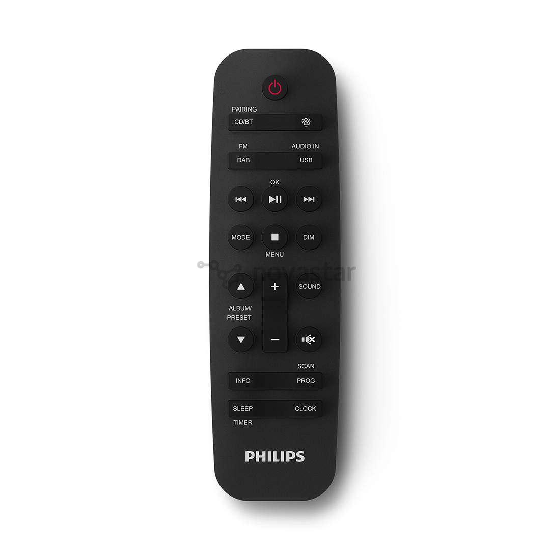 Philips TAM4505M2 Micro Music System, 2.0, черный - Музыкальный центр