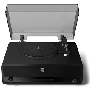 Philips Century The Stevie, juodas - Plokštelių grotuvas TAV3000B/10