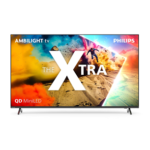 Philips MLED950 The Xtra, 77'', 4K UHD, QD Mini LED, juodas - Televizorius 75MLED950/12
