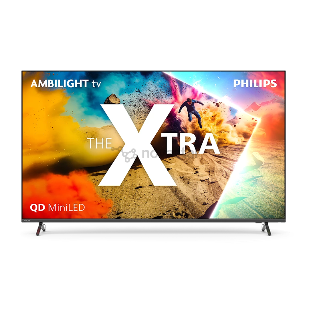 Philips MLED950 The Xtra, 77'', 4K UHD, QD Mini LED, juodas - Televizorius