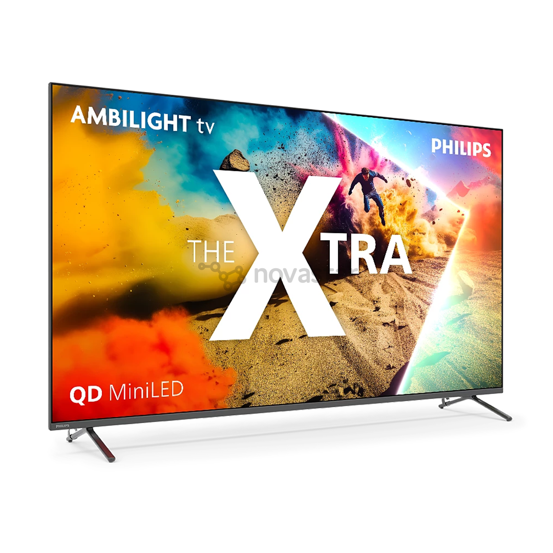 Philips MLED950 The Xtra, 77'', 4K UHD, QD Mini LED, juodas - Televizorius