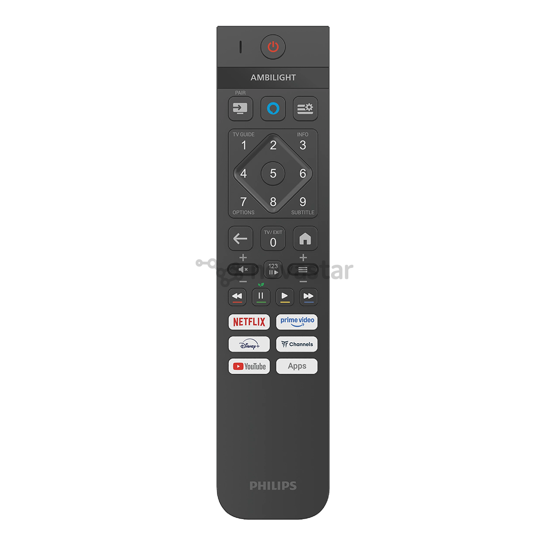 Philips MLED950 The Xtra, 77'', 4K UHD, QD Mini LED, juodas - Televizorius
