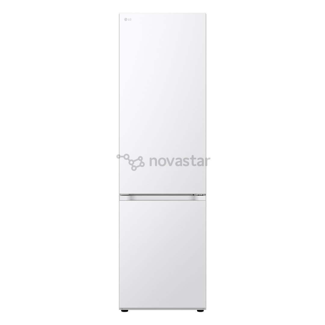 LG, NoFrost, 387 L, aukštis 203 cm, baltas - Šaldytuvas