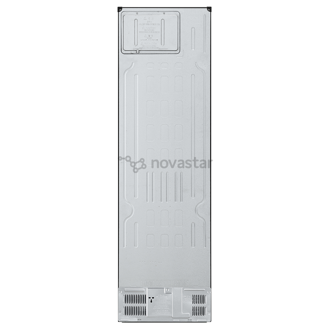 LG, NoFrost, 387 L, aukštis 203 cm, juodas - Šaldytuvas