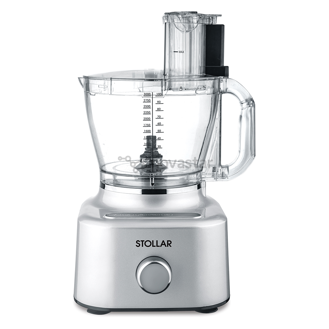 Stollar the Multi Food Processor, 1300 W, silver - Food processor