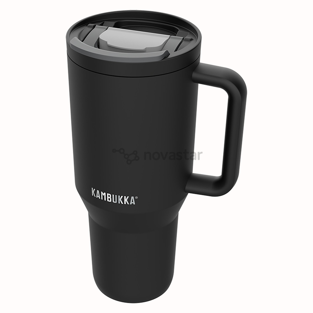 Kambukka Rio Tumbler, 950 ml, Night Rider, juoda - Termogertuvė