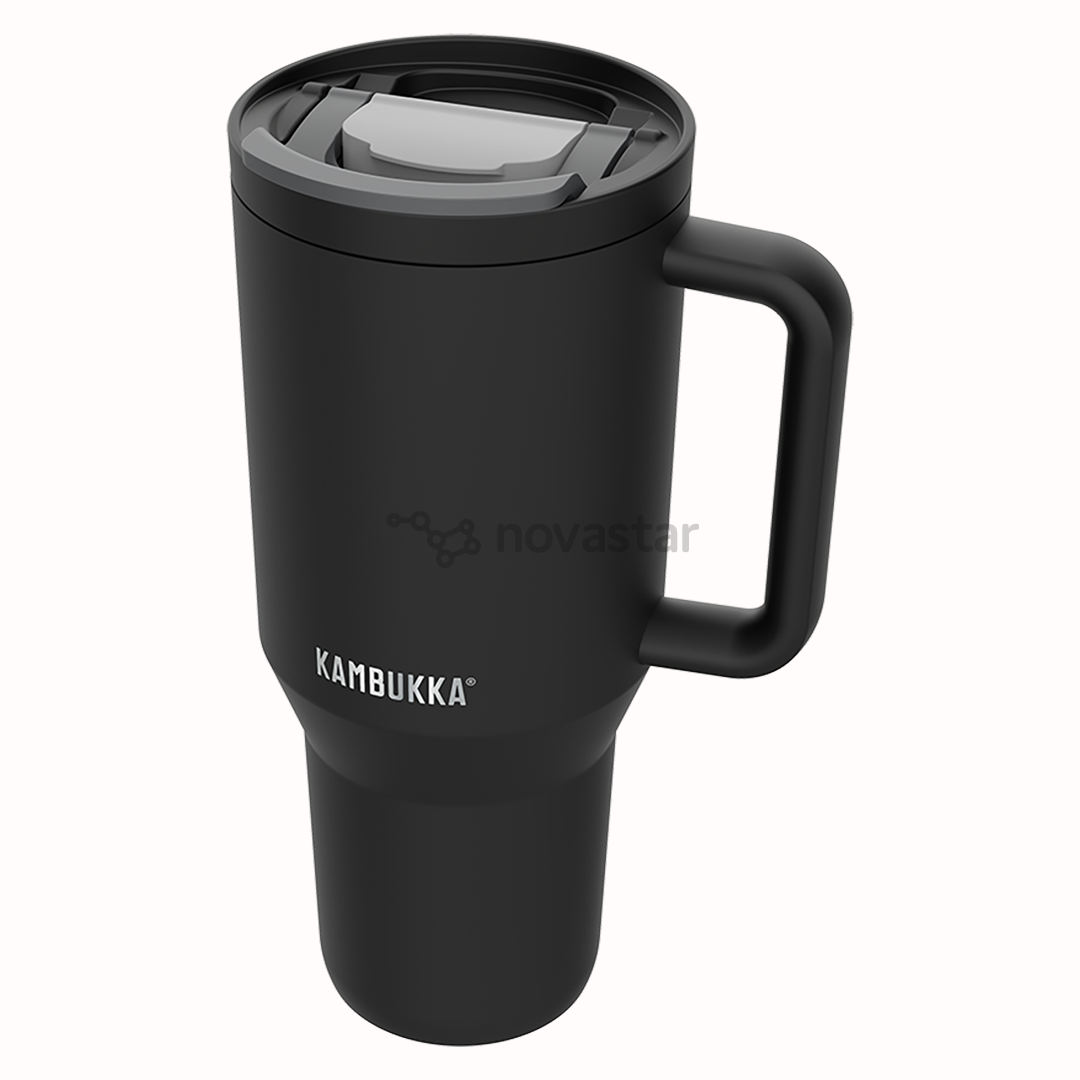 Kambukka Rio Tumbler, 950 мл, Night Rider, черный - Термокружка