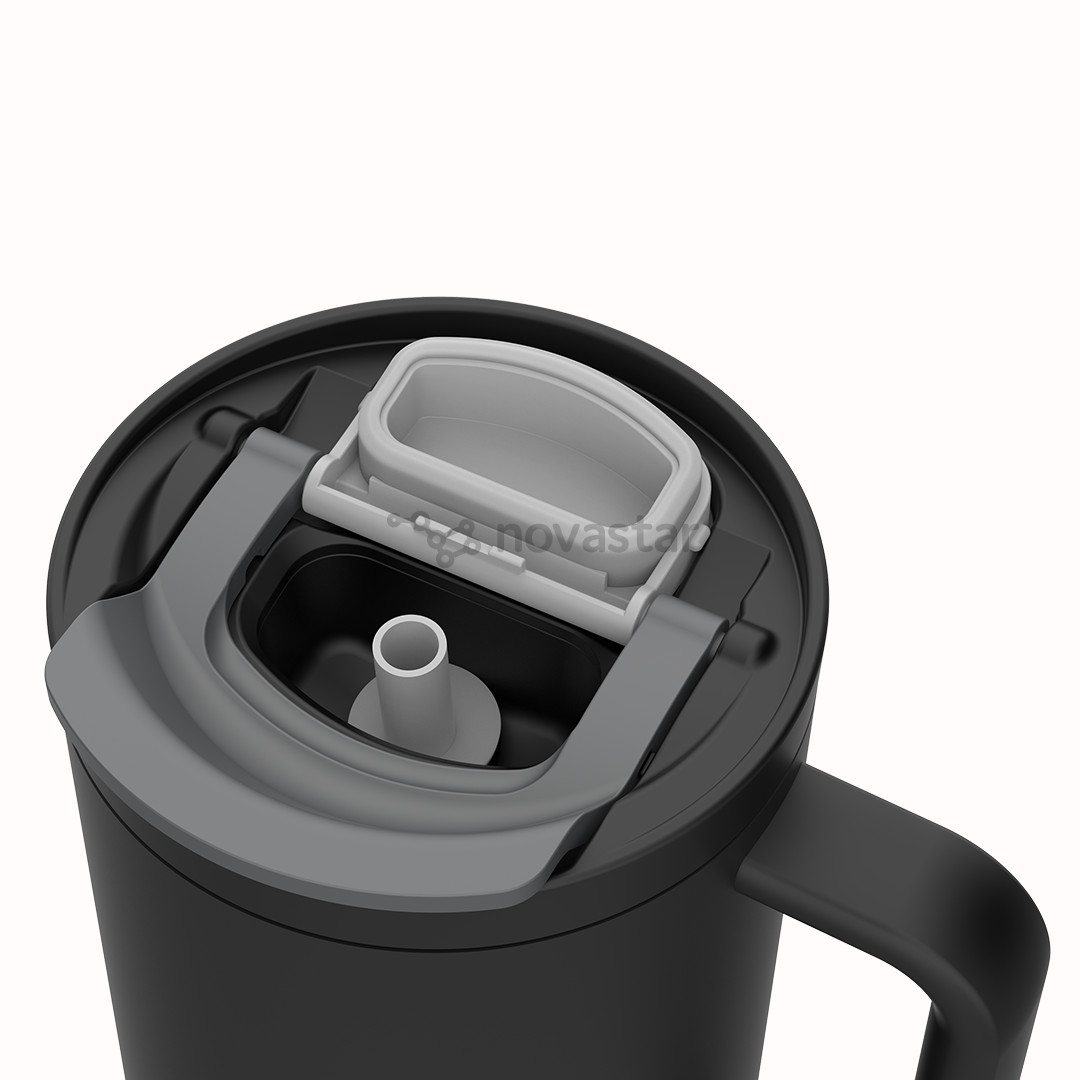 Kambukka Rio Tumbler, 950 ml, Night Rider, juoda - Termogertuvė