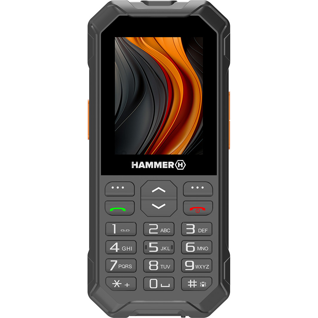 HAMMER 6 LTE, black - Mobile phone