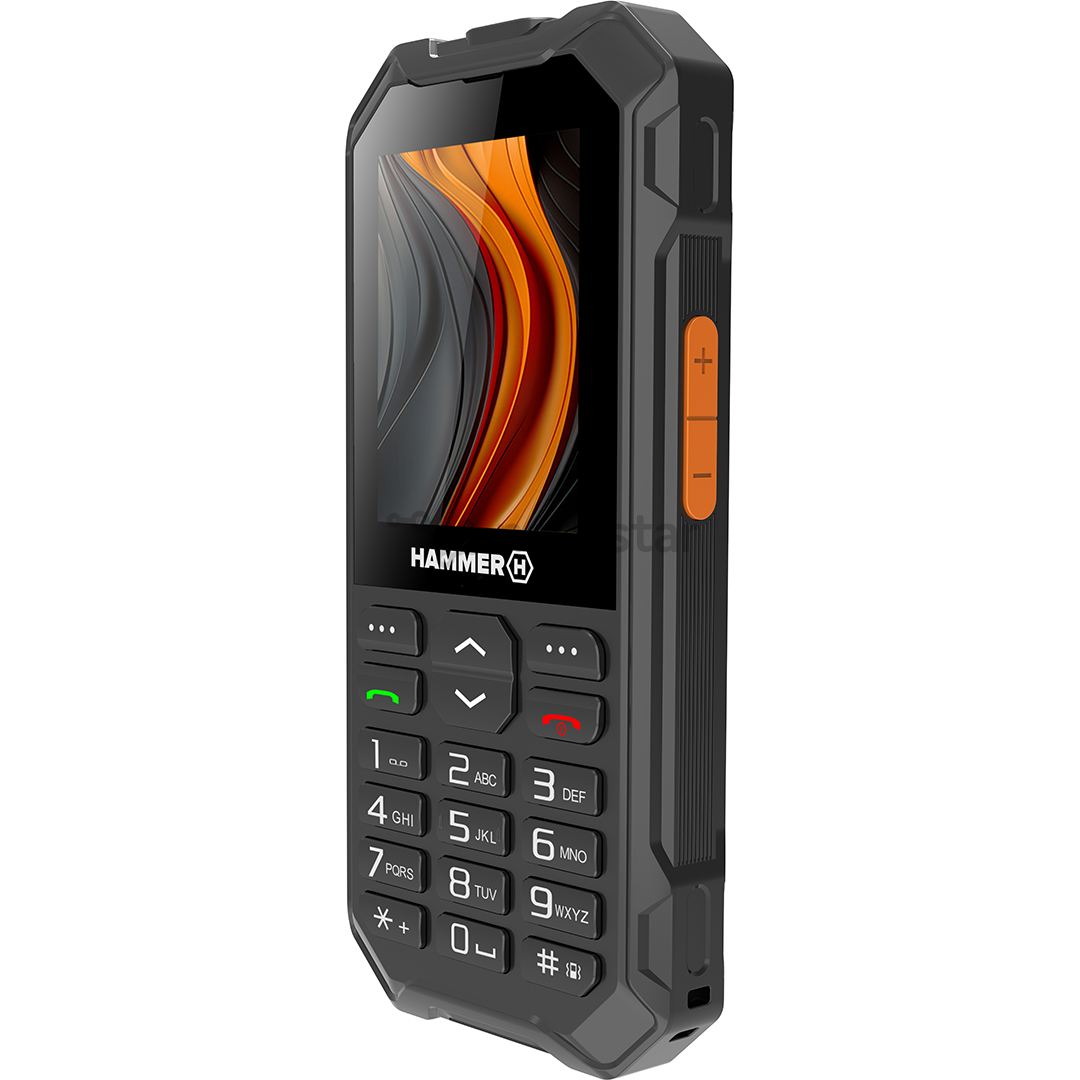 HAMMER 6 LTE, black - Mobile phone