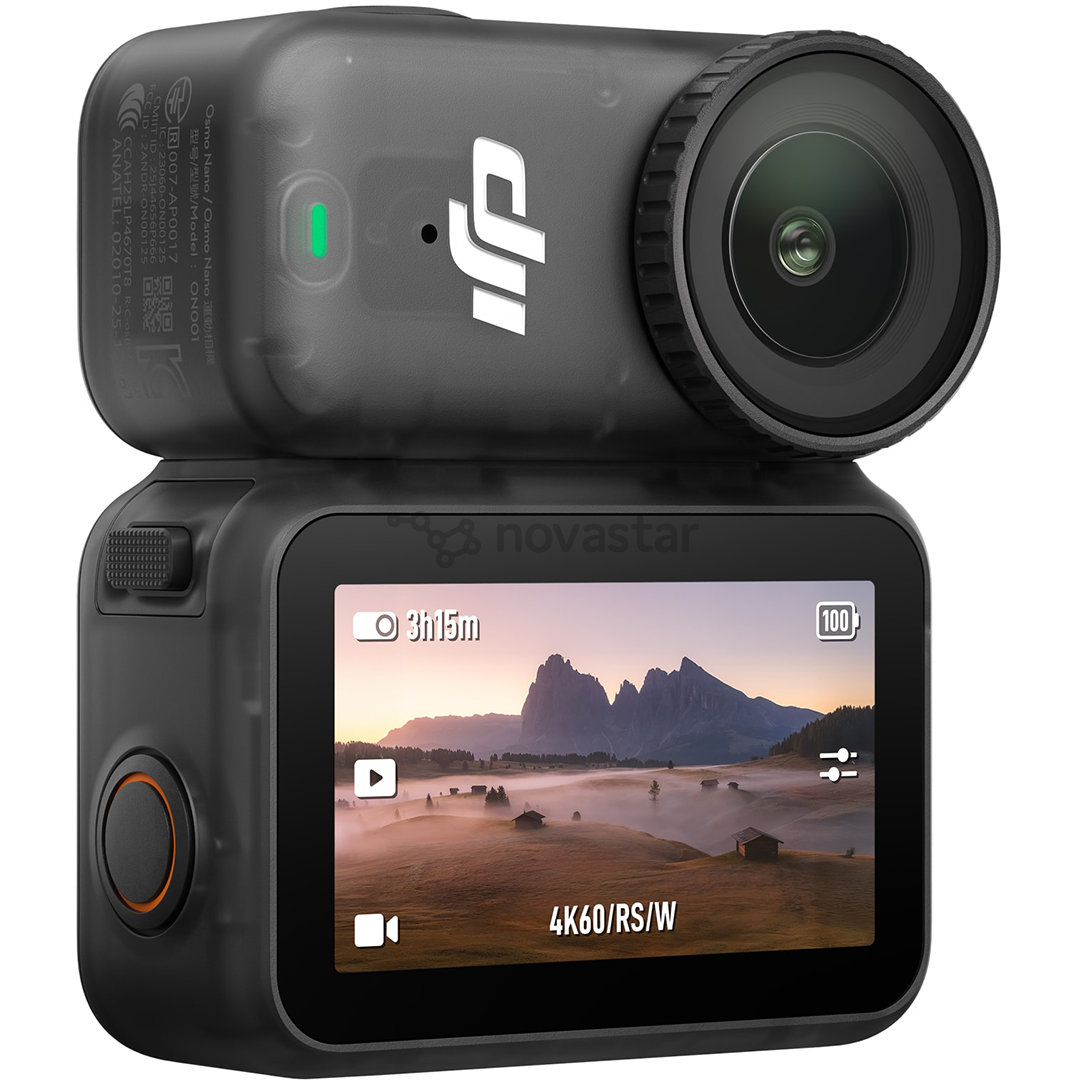 Dji Osmo Nano Standard Combo, 64 GB, juoda - Veiksmo kamera