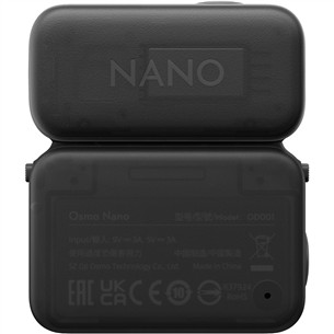 Dji Osmo Nano Standard Combo, 64 GB, juoda - Veiksmo kamera