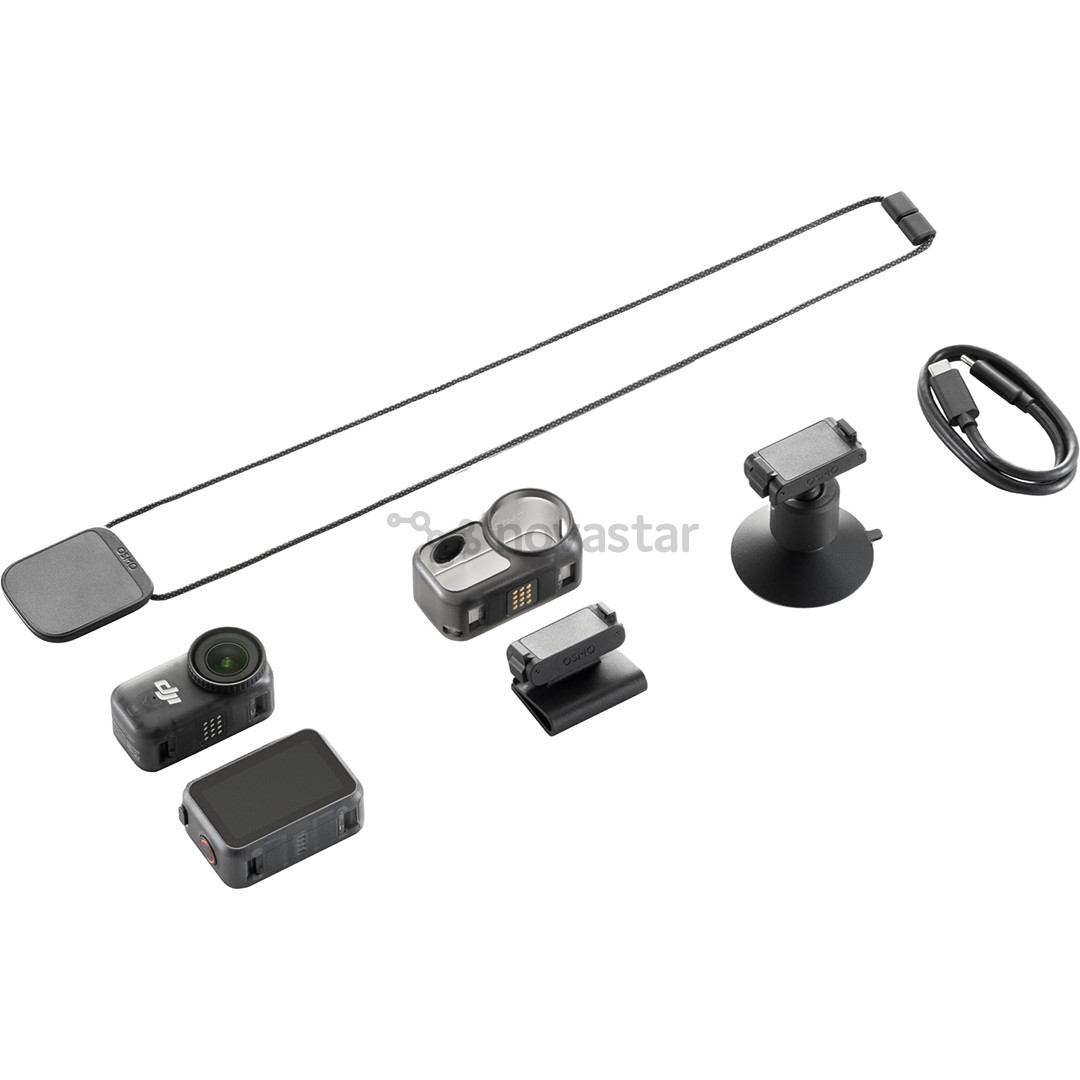 Dji Osmo Nano Standard Combo, 64 GB, juoda - Veiksmo kamera