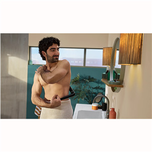 Philips Bodygroomer 5000 series, juoda - Kūno plaukų kirpimo mašinėlė