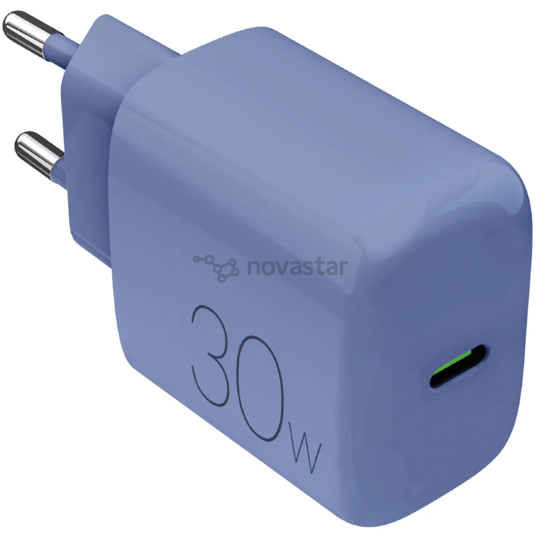 Puro DAILY 1, USB-C, 30 W, ice blue - Power adapter