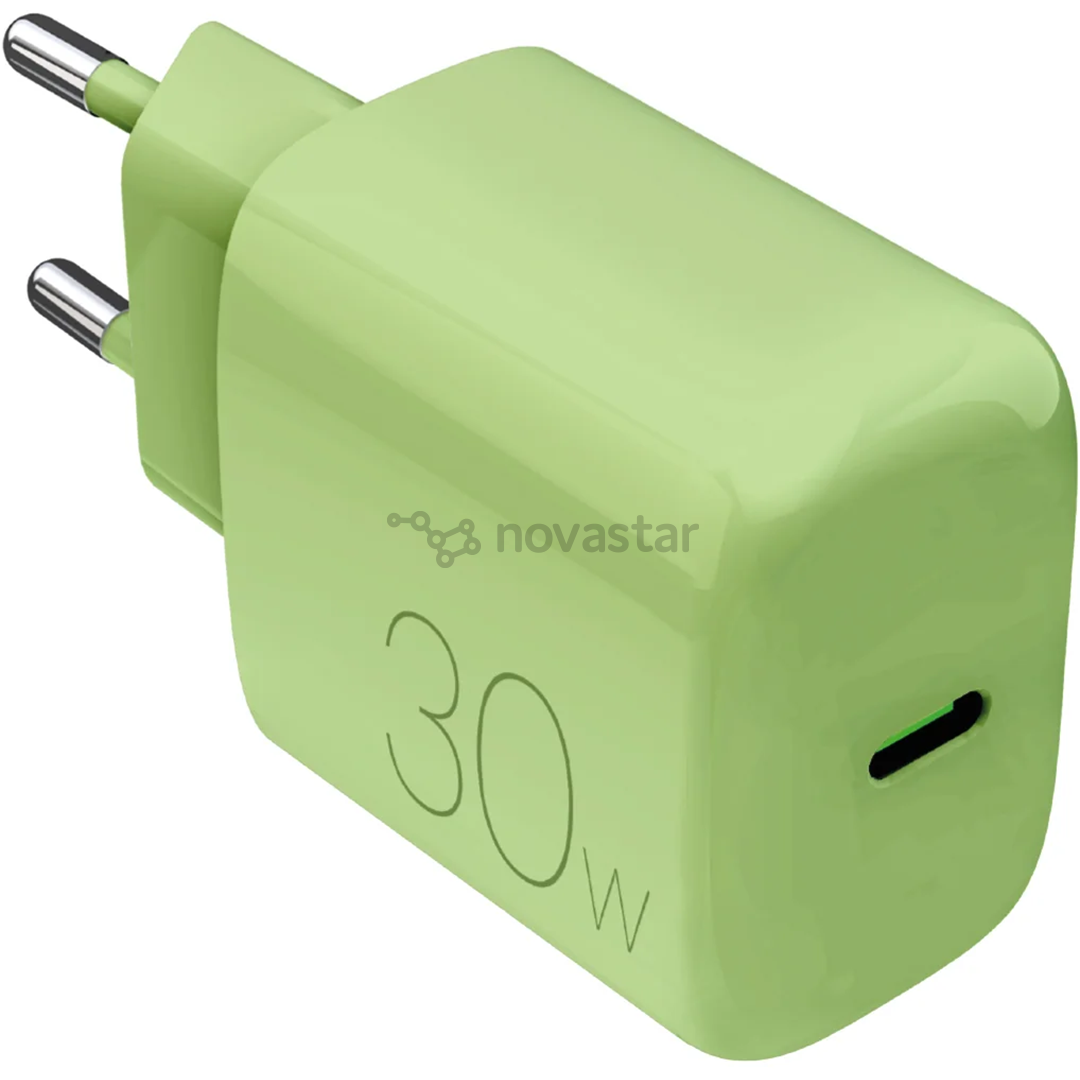 Puro DAILY 1, USB-C, 30 W, salted lime - Power adapter