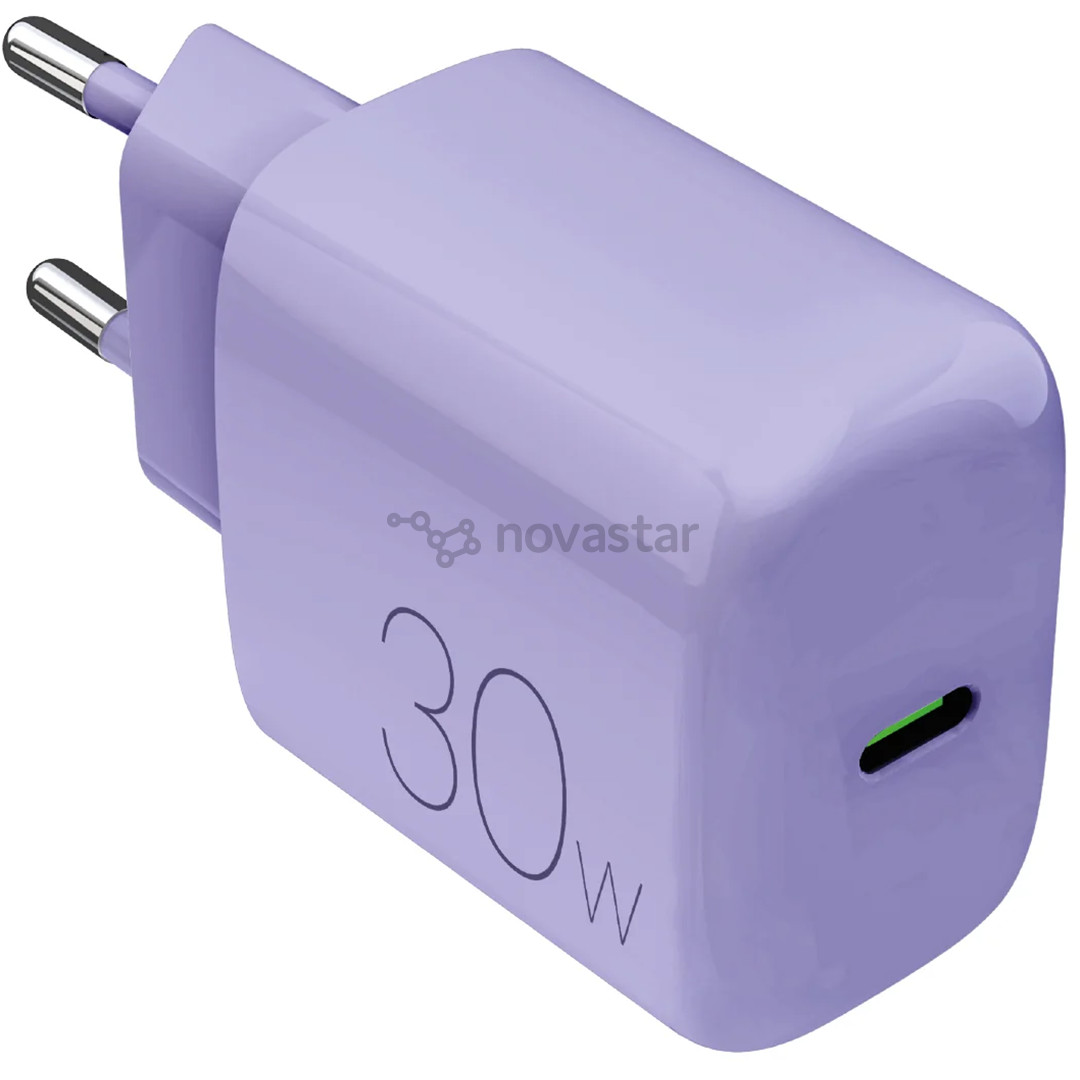 Puro DAILY 1, USB-C, 30 W, lavander blue - Power adapter