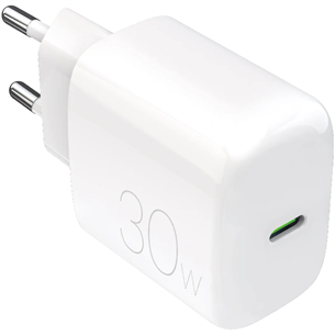 Puro DAILY 1, USB-C, 30 W, baltas - Įkroviklis PUTCUSBC30WDYWHI
