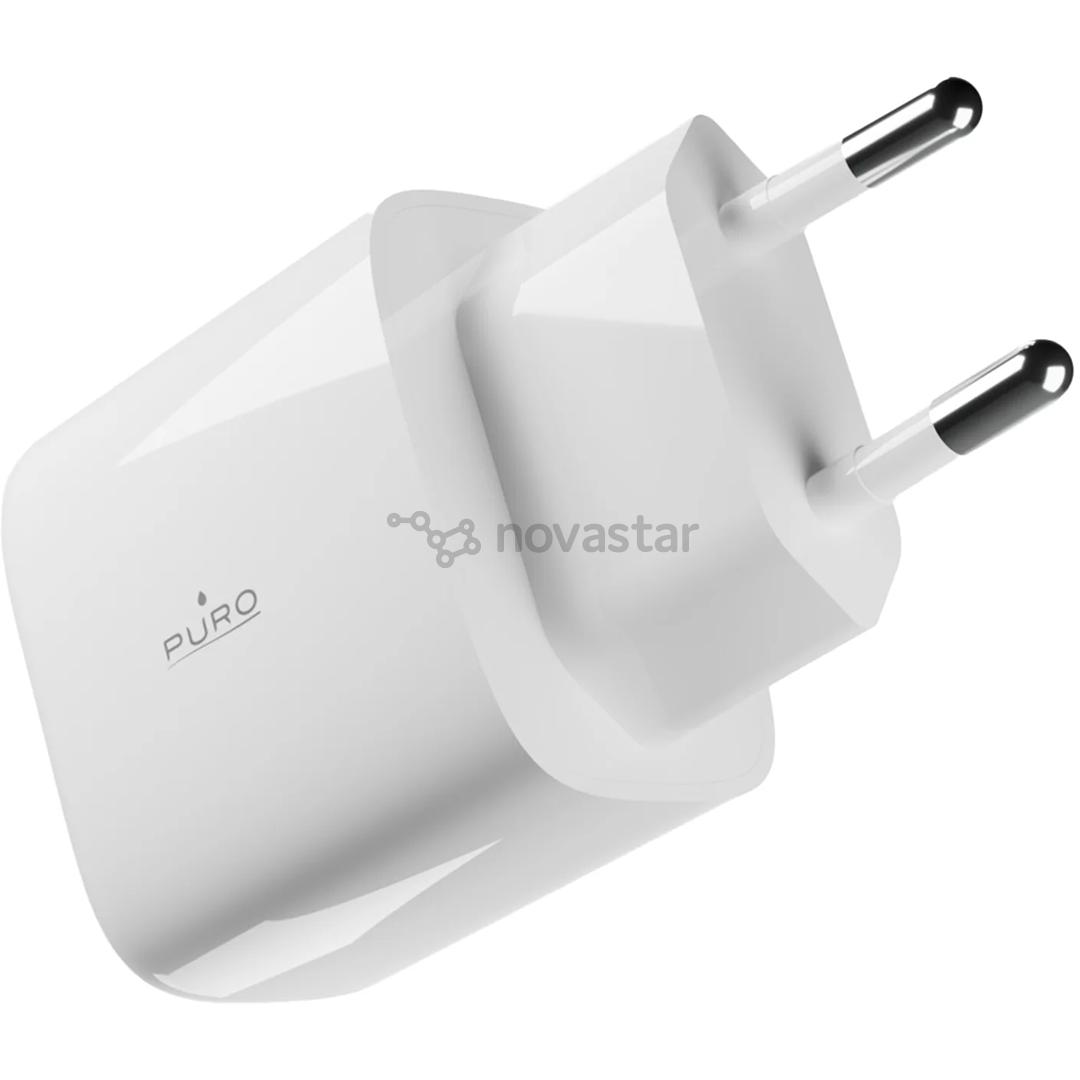 Puro DAILY 1, USB-C, 30 W, baltas - Įkroviklis