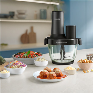 Philips Chopper series 5000, 650 W, juodas - Smulkintuvas