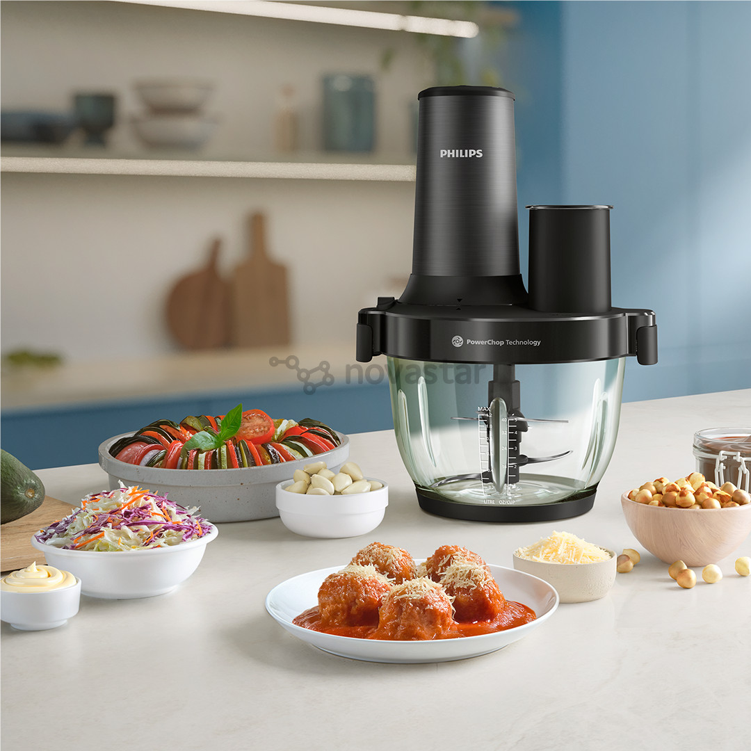 Philips Chopper series 5000, 650 W, juodas - Smulkintuvas