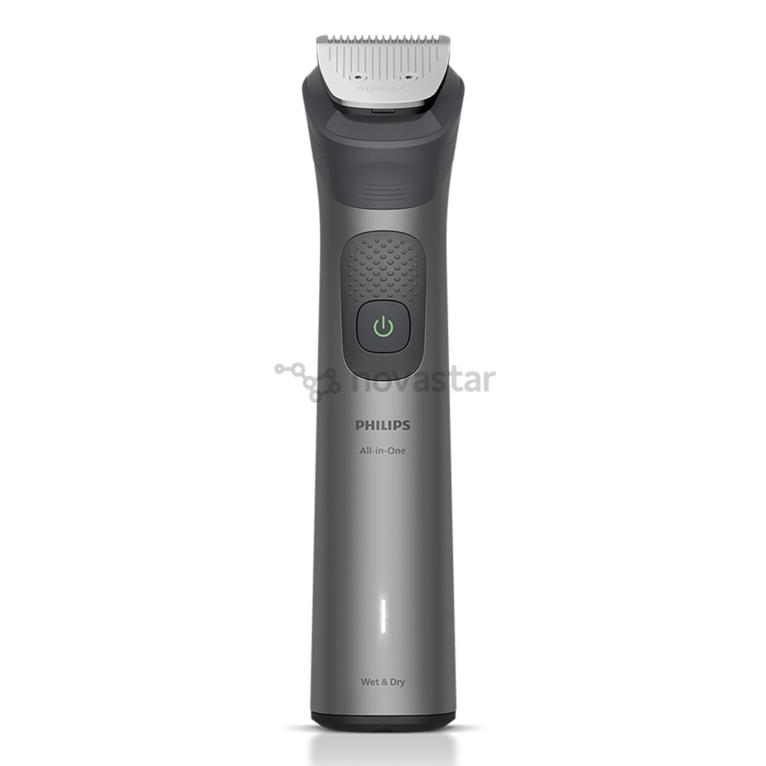 Philips All-in-One Trimmer 7000 Series, 17 viename, pilka - Plaukų kirpimo mašinėlė
