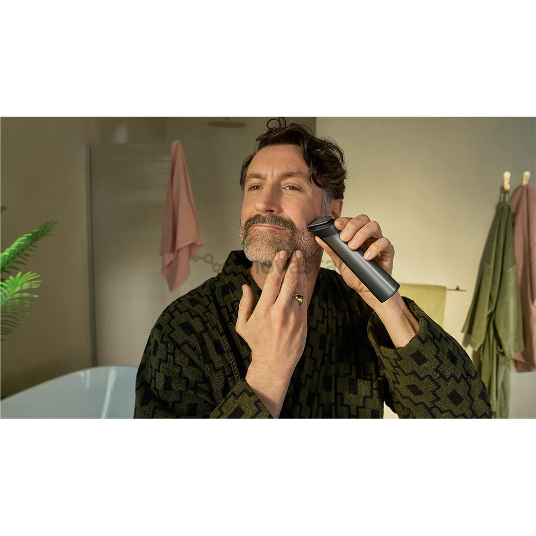 Philips All-in-One Trimmer 7000 Series, 17 viename, pilka - Plaukų kirpimo mašinėlė