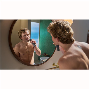 Philips All-in-One Trimmer 7000 Series, 17 viename, pilka - Plaukų kirpimo mašinėlė