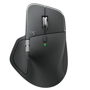 Logitech MX Master 4, tamsiai pilka - Belaidė pelė 910-007562