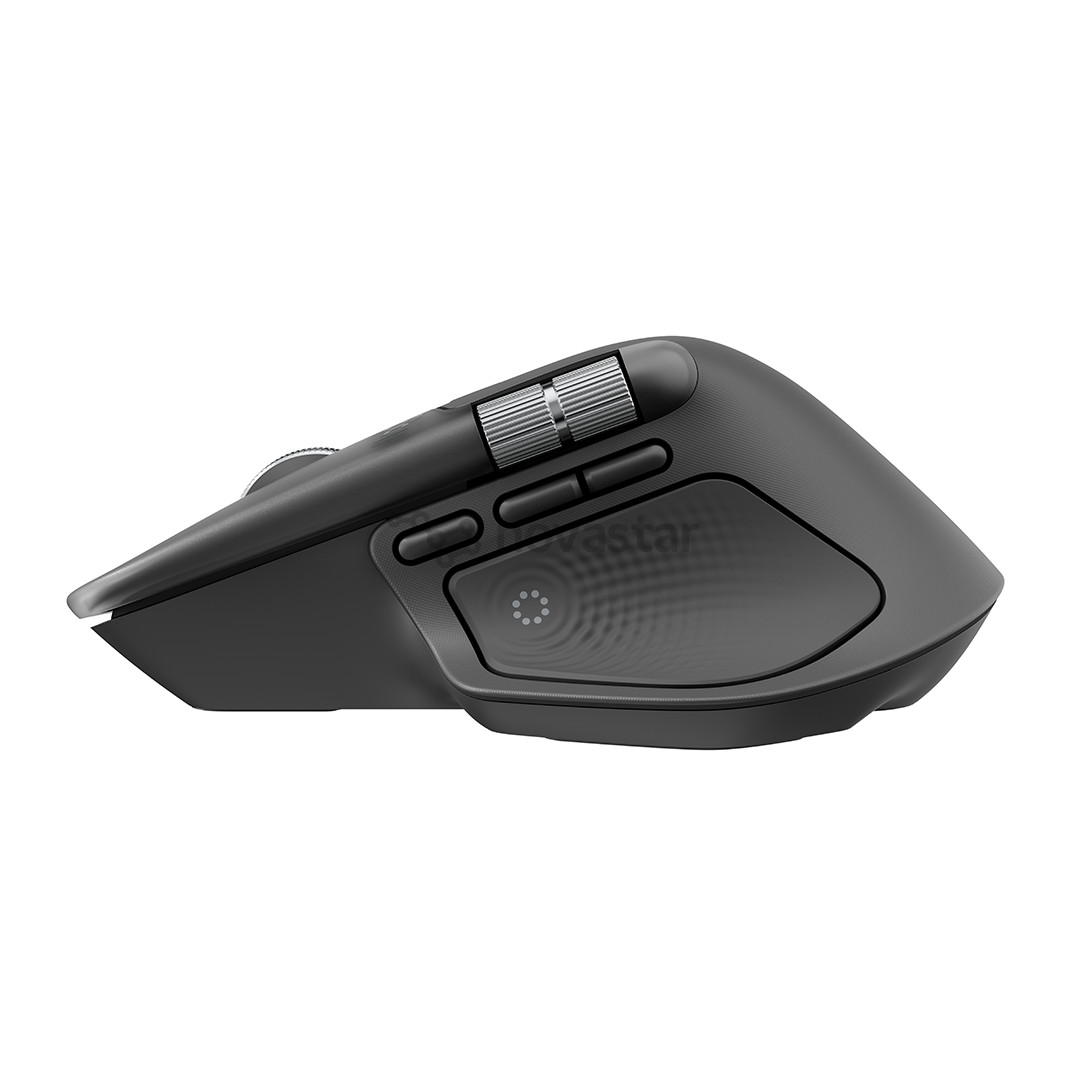 Logitech MX Master 4, tamsiai pilka - Belaidė pelė