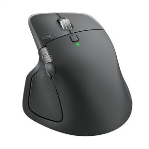 Logitech MX Master 4, tamsiai pilka - Belaidė pelė