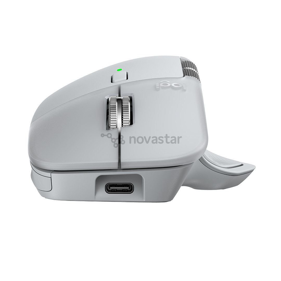 Logitech MX Master 4, šviesiai pilka - Belaidė pelė