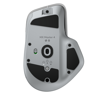 Logitech MX Master 4, šviesiai pilka - Belaidė pelė