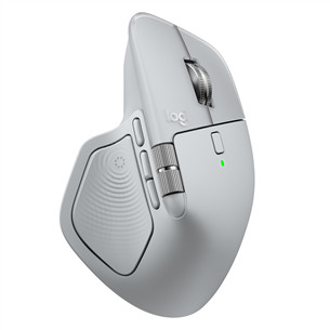 Logitech MX Master 4, šviesiai pilka - Belaidė pelė