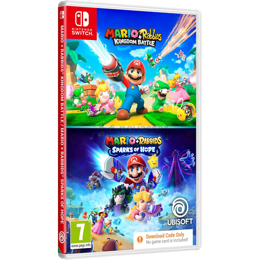 Mario & Rabbids: Kingdom Battle + Sparks of Hope, Nintendo Switch - Game