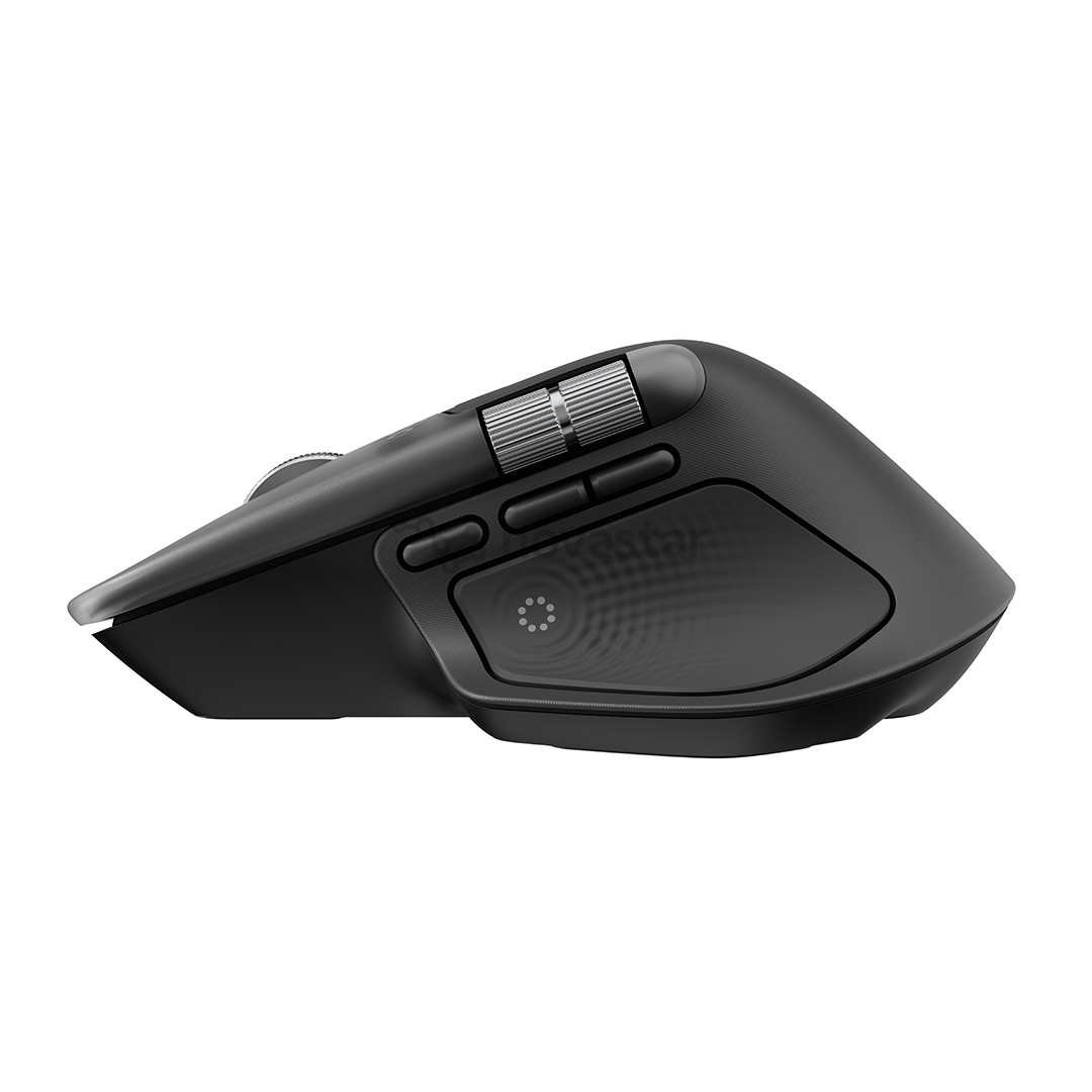 Logitech MX Master 4, juoda - Belaidė pelė macOS ir iPadOS