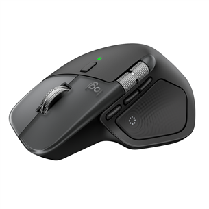 Logitech MX Master 4, juoda - Belaidė pelė macOS ir iPadOS