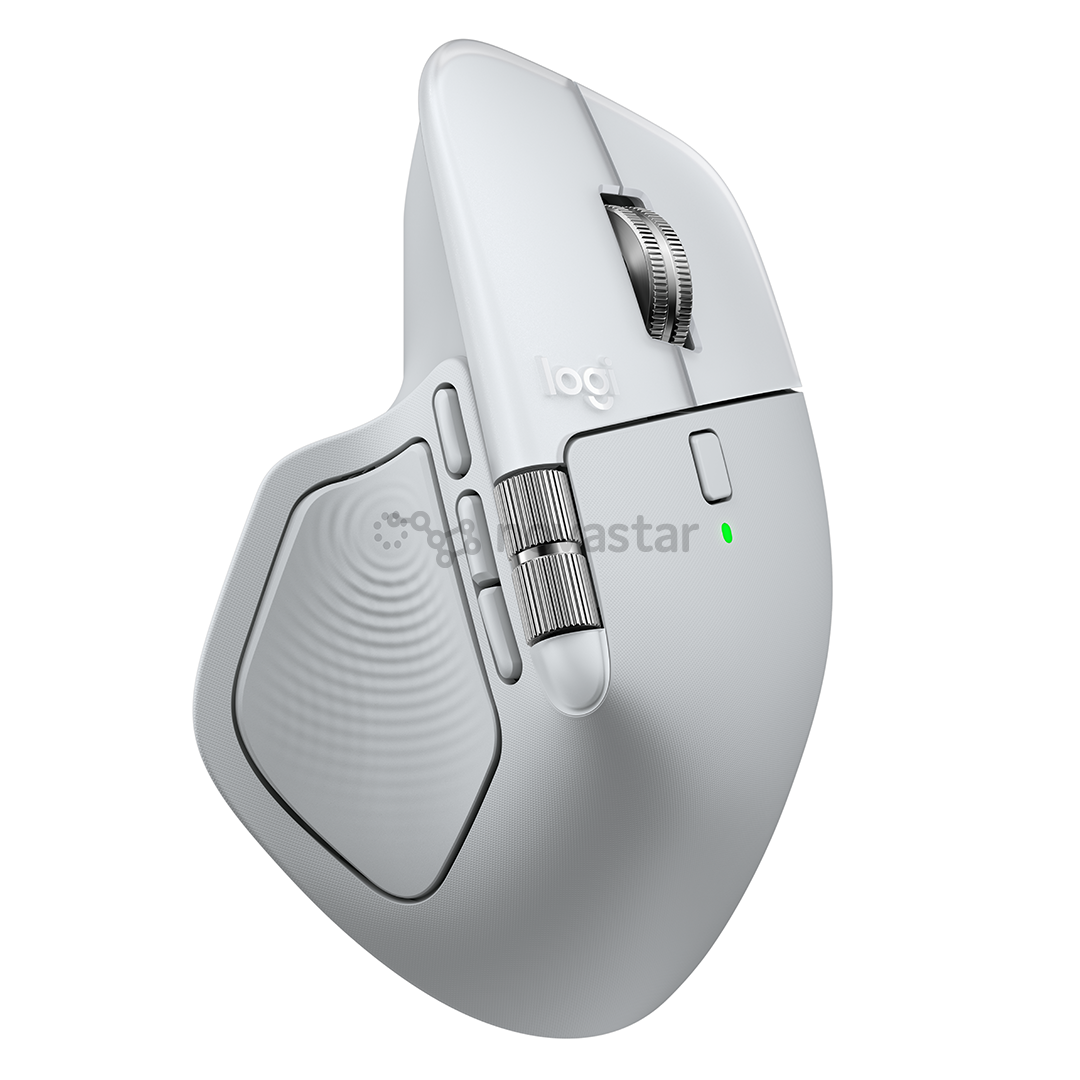 Logitech MX Master 4, sidabro spalvos - Belaidė pelė macOS ir iPadOS