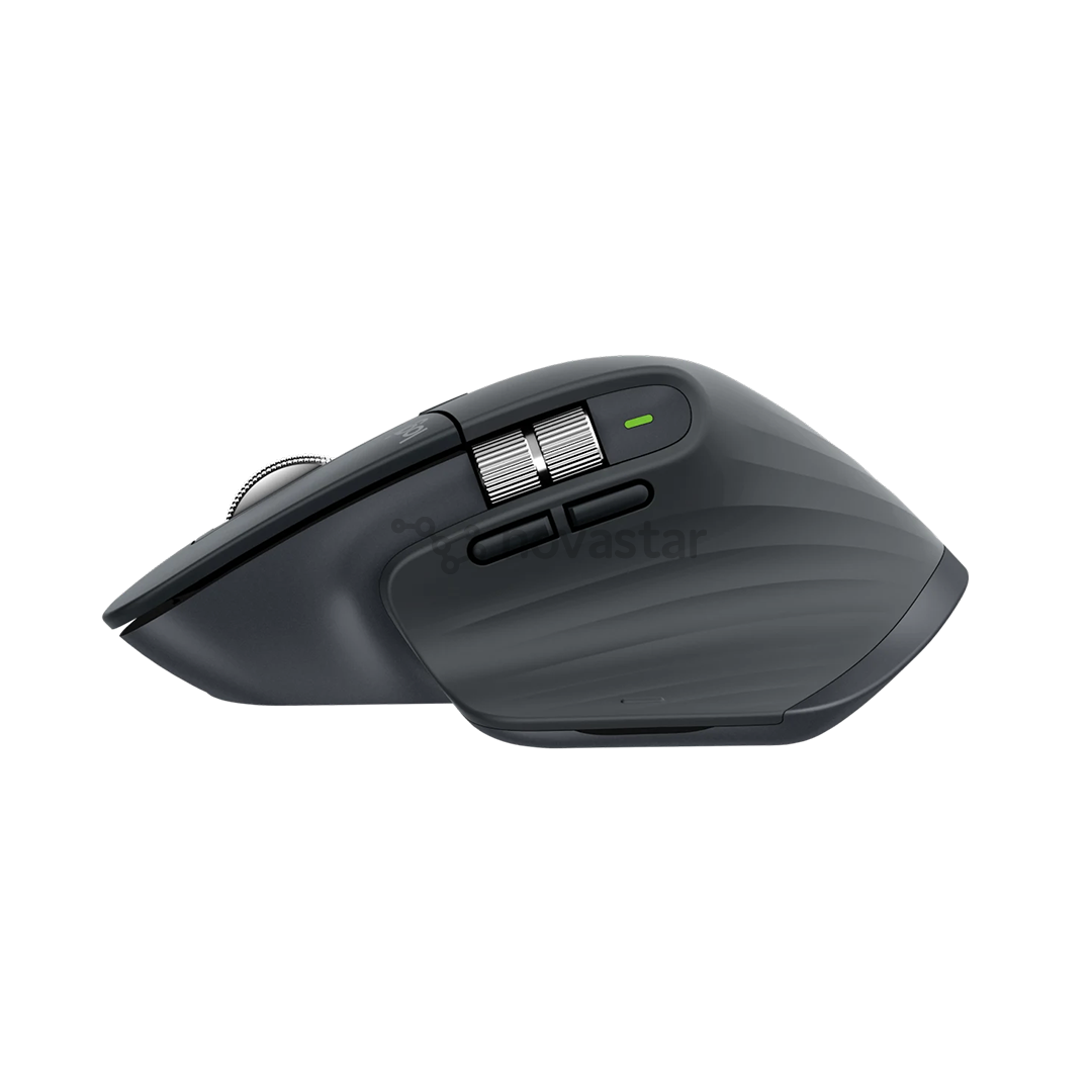 Logitech MX Master 3S Performance, juoda - Belaidė pelė