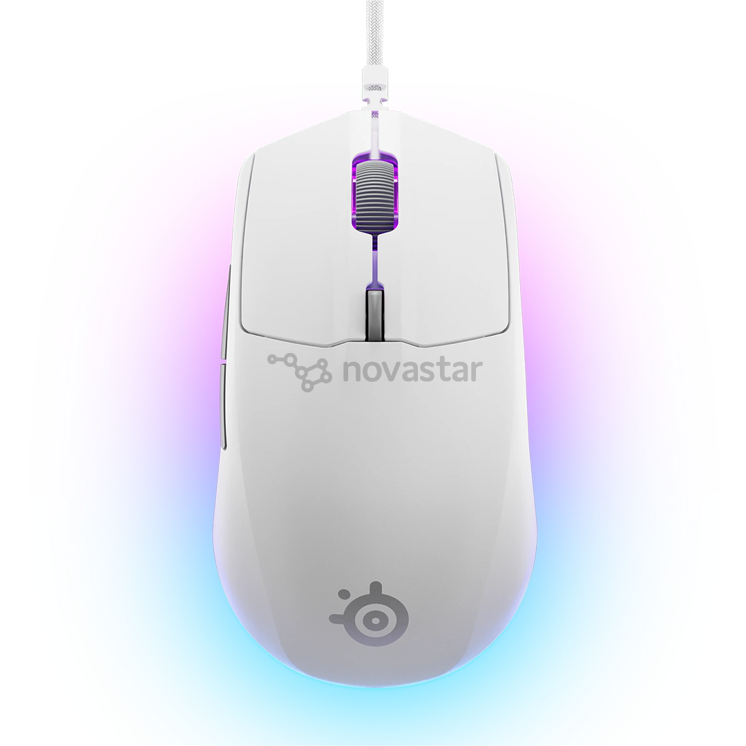 Steelseries Rival 3 Gen 2, balta - Pelė