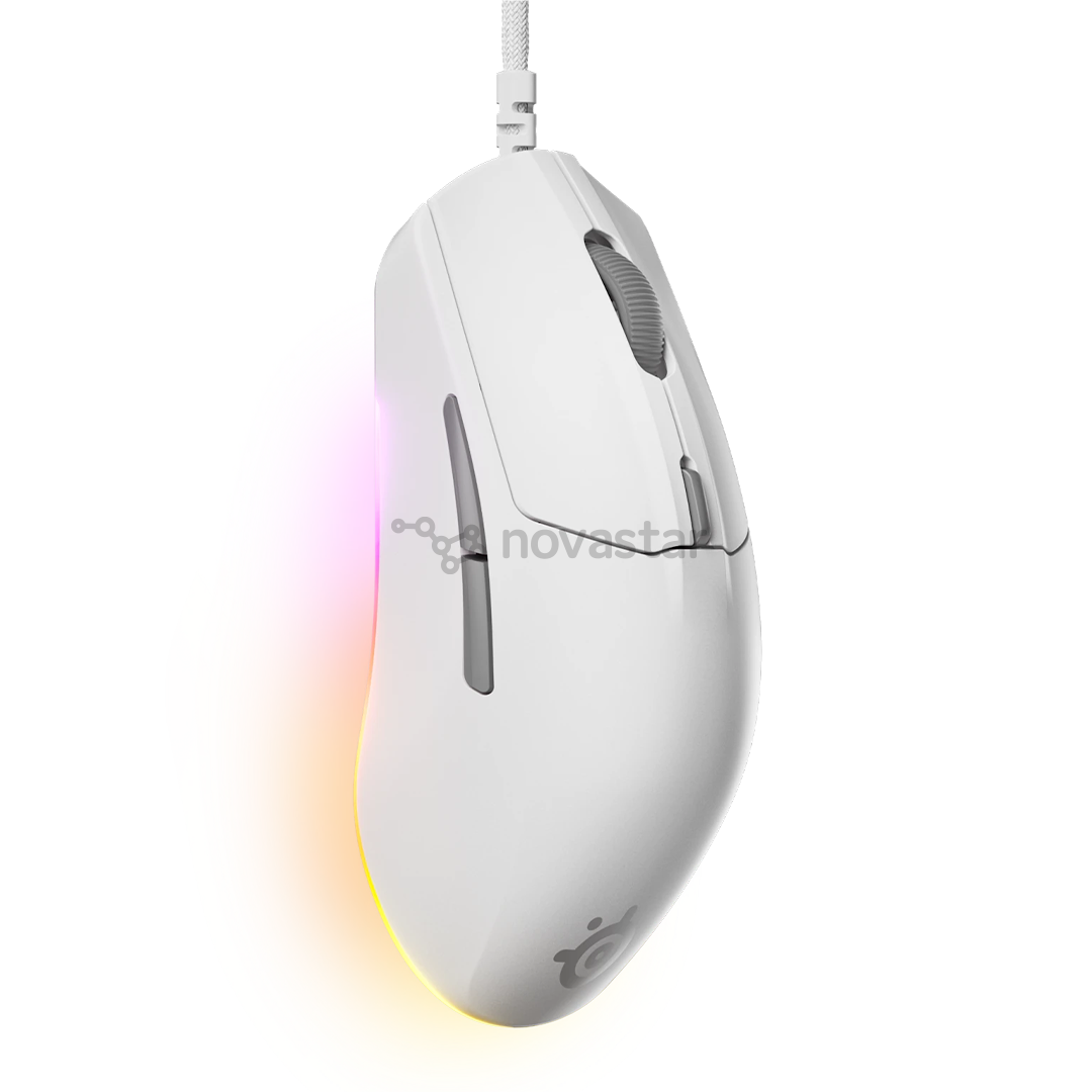Steelseries Rival 3 Gen 2, balta - Pelė
