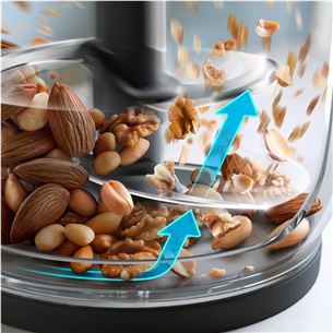 Philips 3000 Series, 450 W, juodas - Smulkintuvas