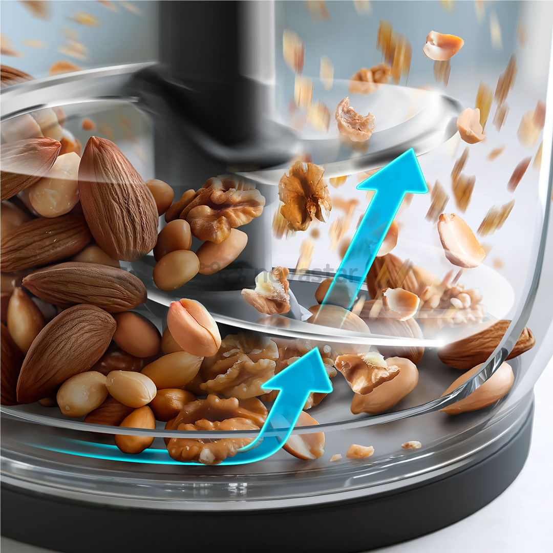 Philips 3000 Series, 450 W, juodas - Smulkintuvas